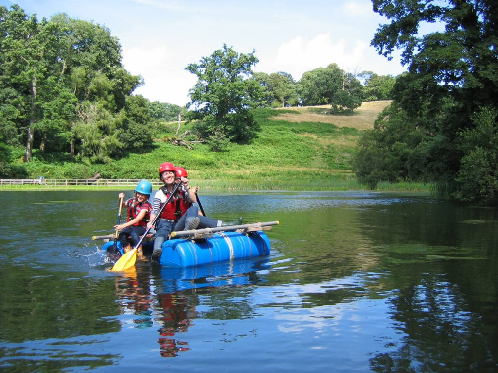 Raft Building in Swansea