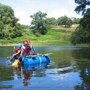 Raft Building in Swansea