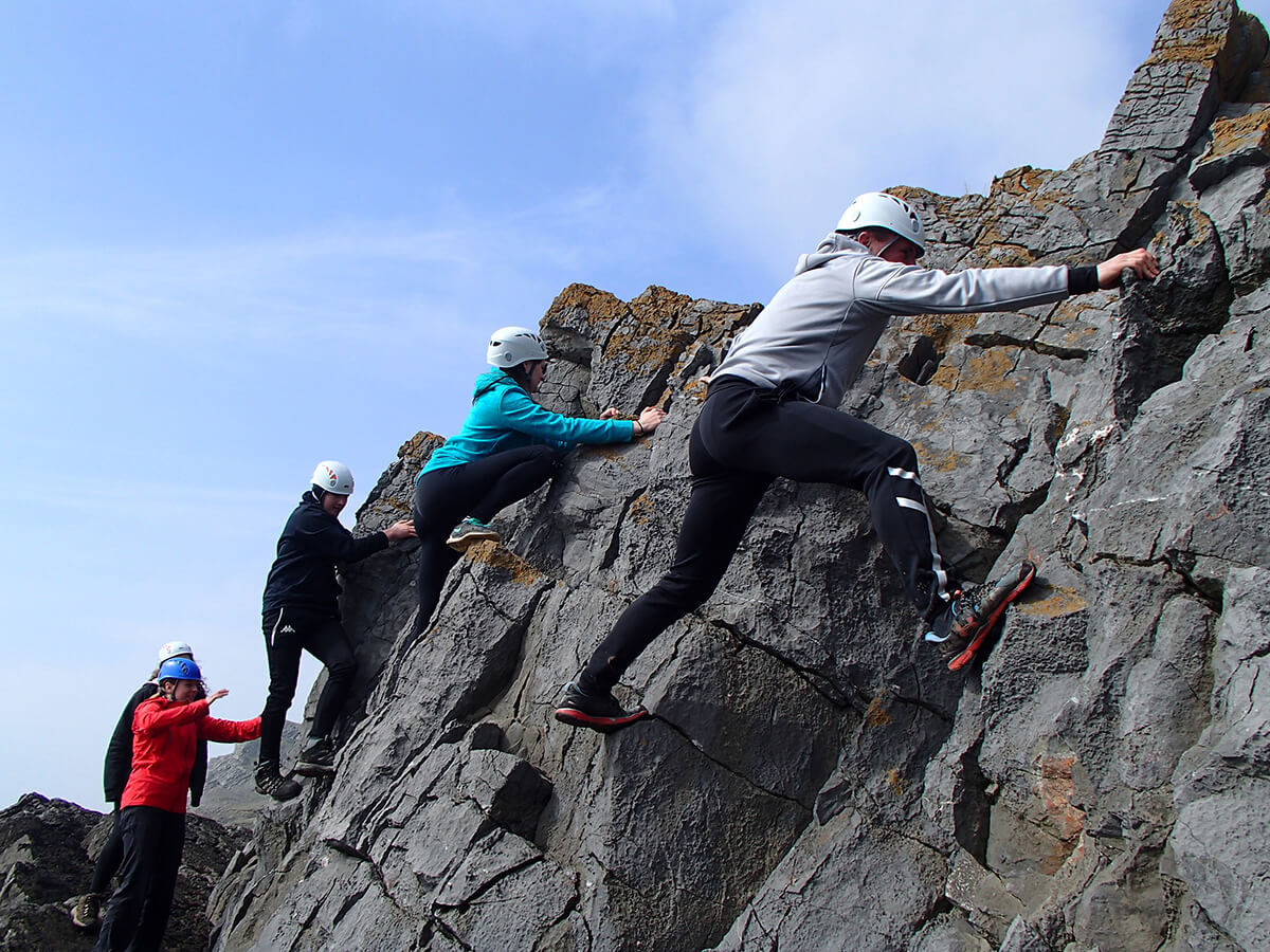 Rock Climbing group