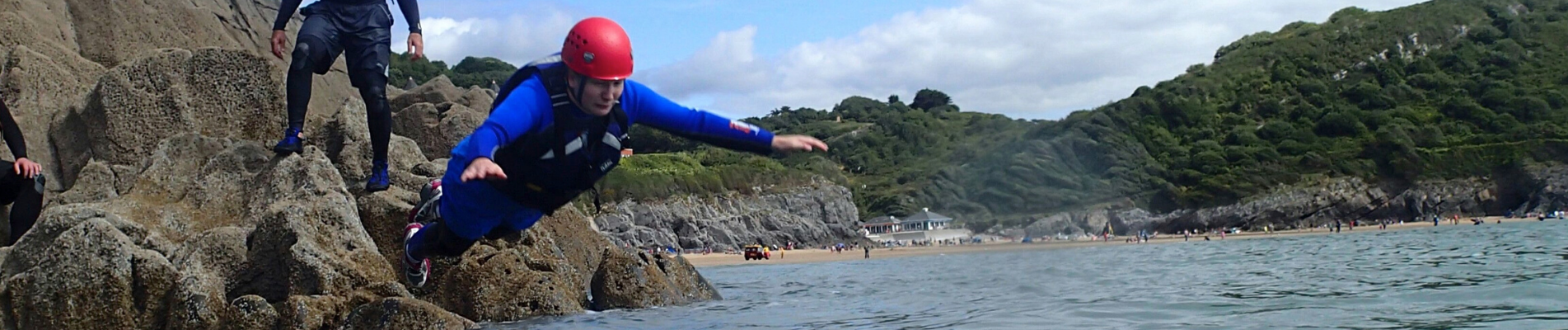 Coasteering Team Building Coasteering South Wales