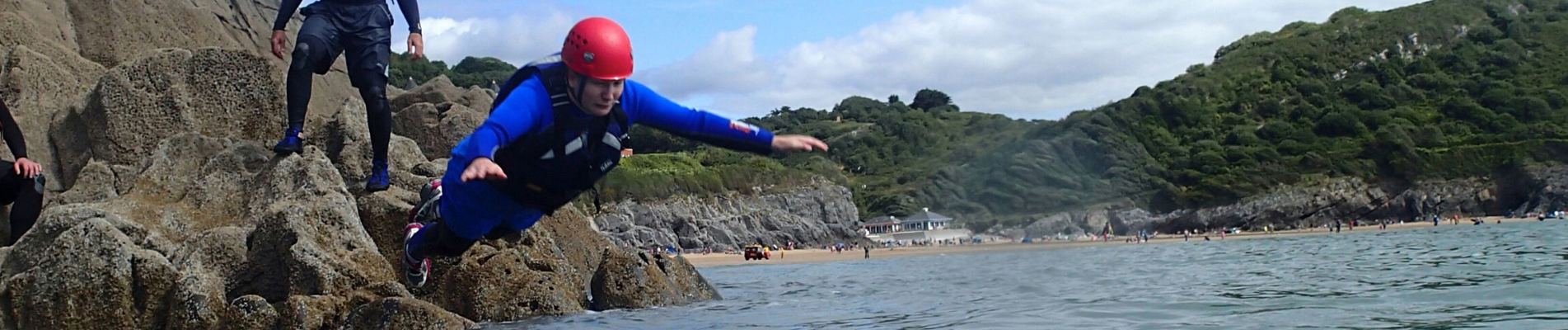 Coasteering South Wales