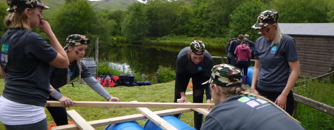 Team Building Raft Building